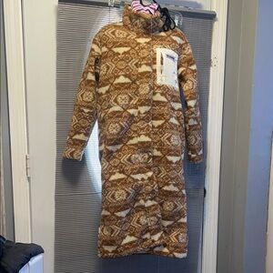 Columbia Brown and Cream Patterned Women's Jacket